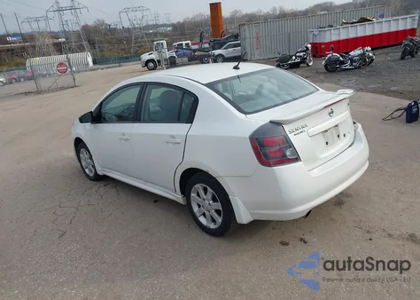 2010 Nissan Sentra 2.0Sr z USA, uszkodzony, nr VIN 3N1AB6AP0AL709127